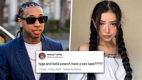 tyga bella poarch sex tape|Tyga alleged sex tape with TikTok star Bella Poarch, 19, leaks。